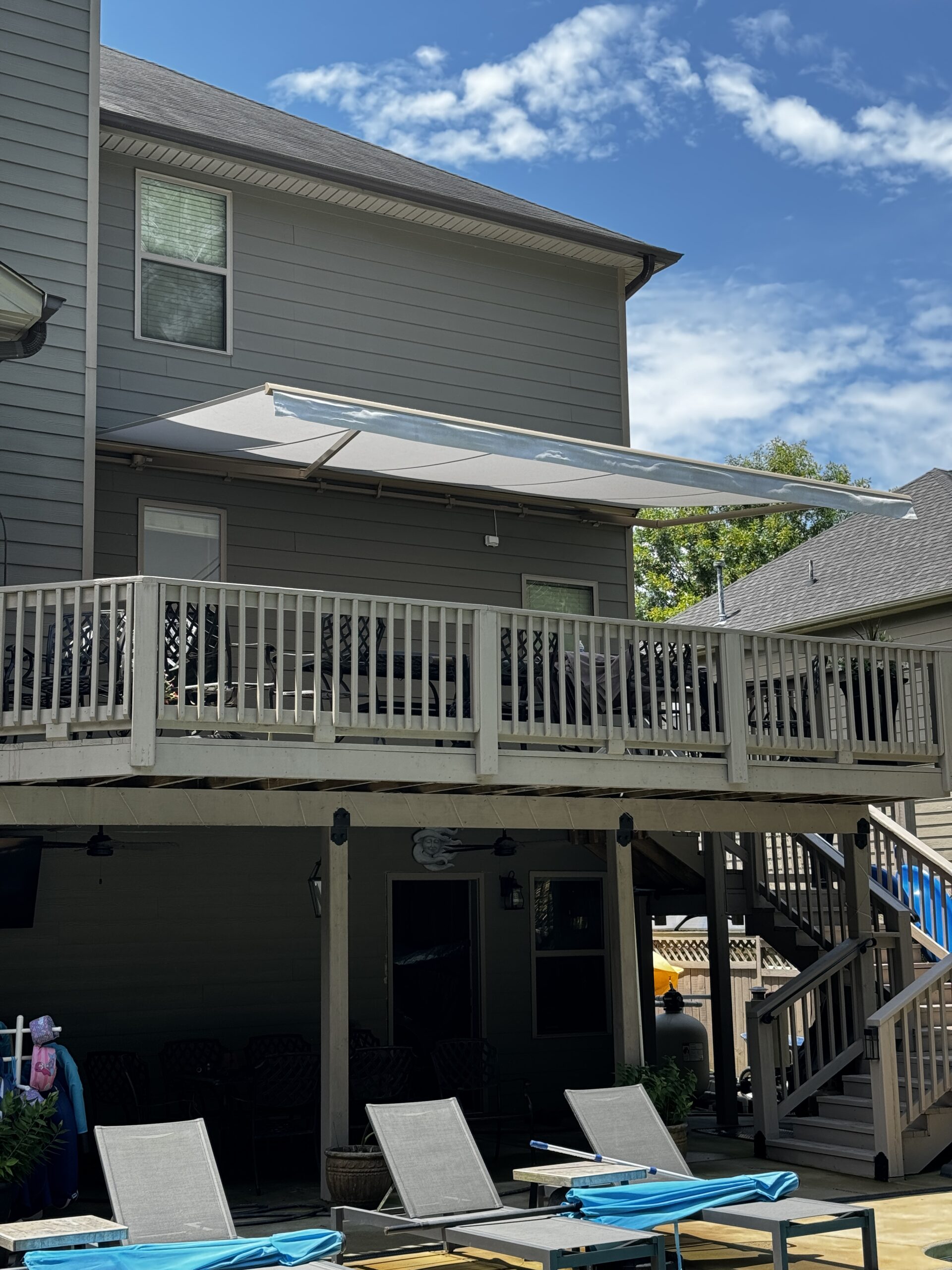 Retractable awning installation Irmo SC